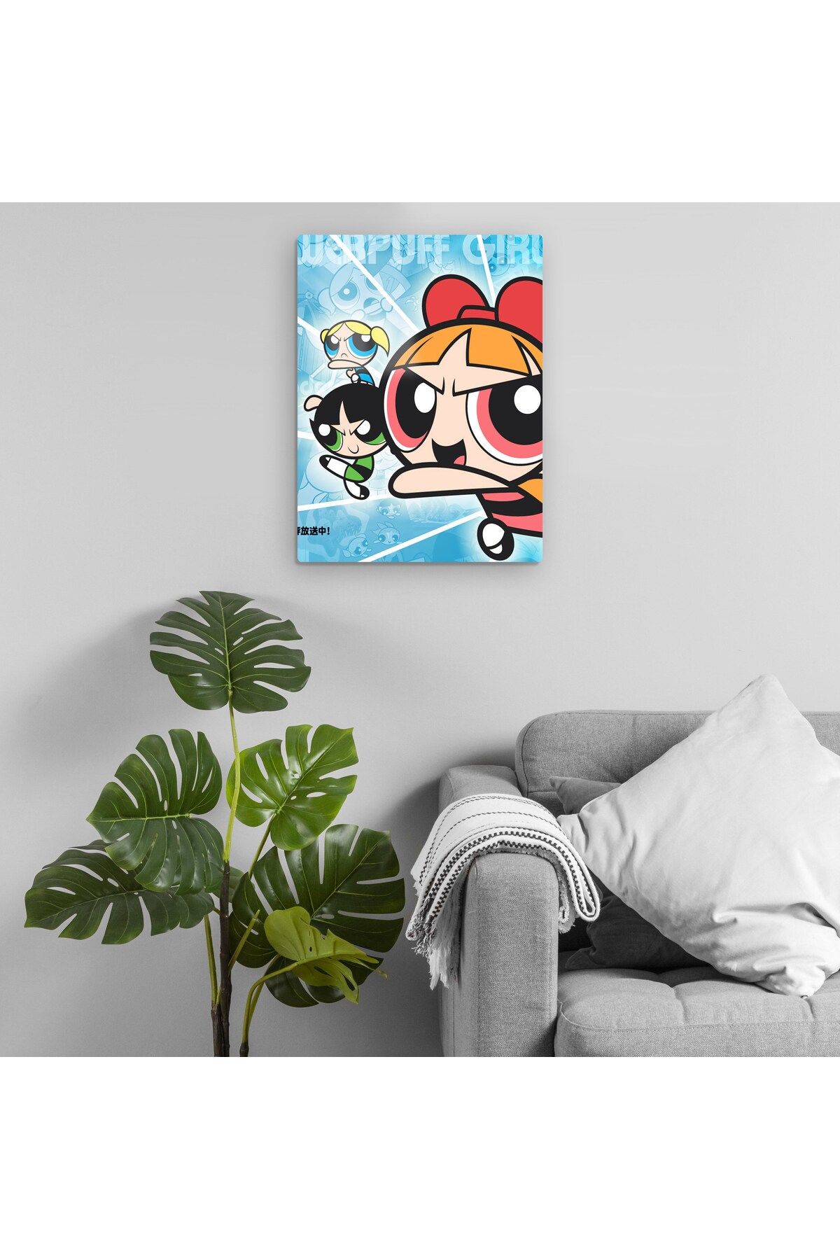 Pixxa Powerpuff Girls Metal Tablo Model 2