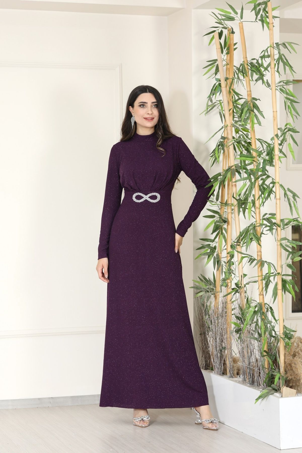 Modahiro Tesettür Abiye Elbise YDSD001