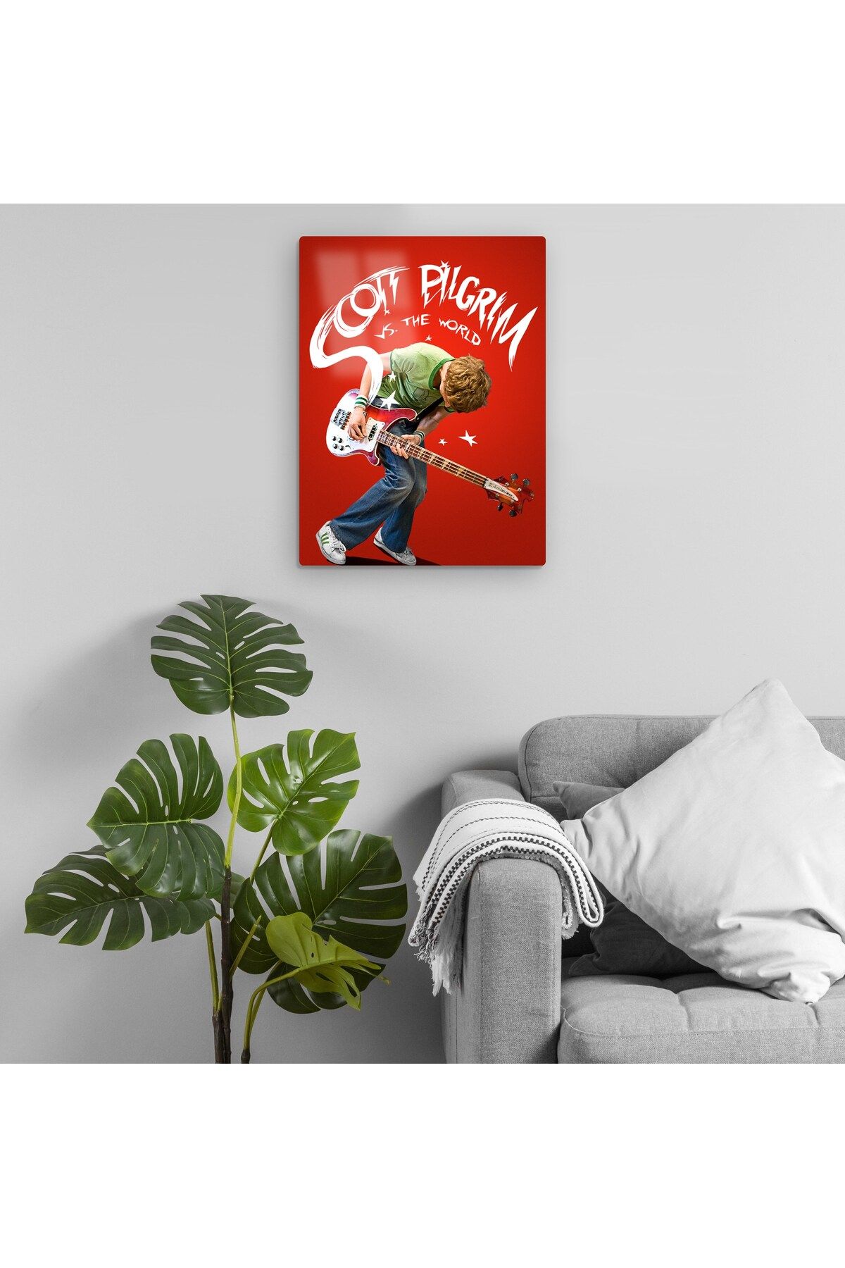 Pixxa Scott Pilgrim Metal Tablo Model 2