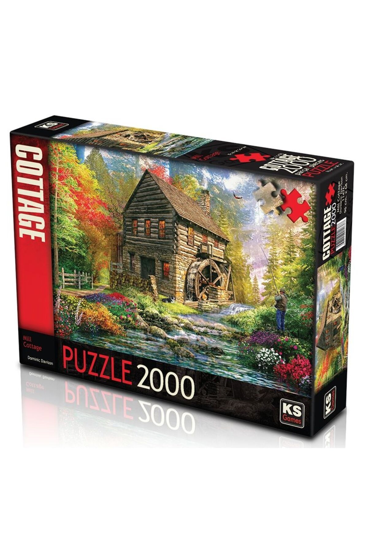 swilex SK Puzzle 2000 Parça Mill Cottage Değirmen Kulübesi