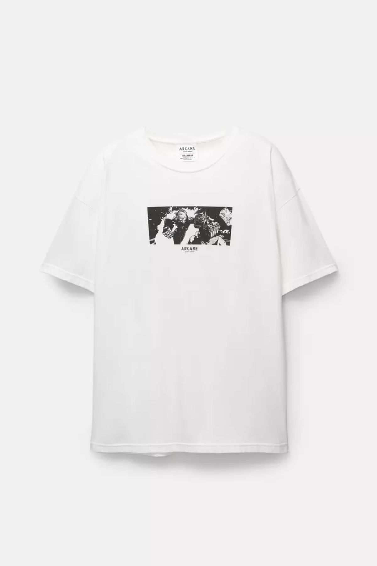 Koklonmoda Unisex Arcane Baskılı Oversize T-Shirt