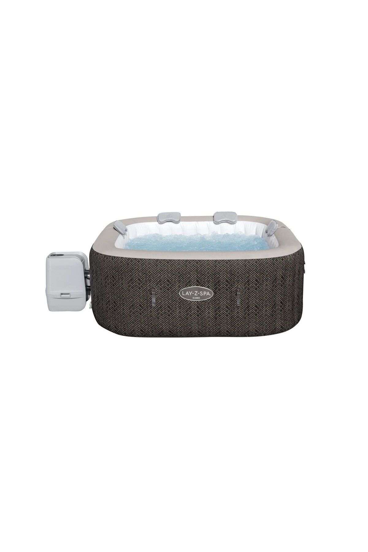 BESTWAY Lay-Z-Spa® 60167 Cabo Smart HydroJet™ Şişme Spa Havuzu, Mobil Uygulama Kontrollü, 4-6 kişilik