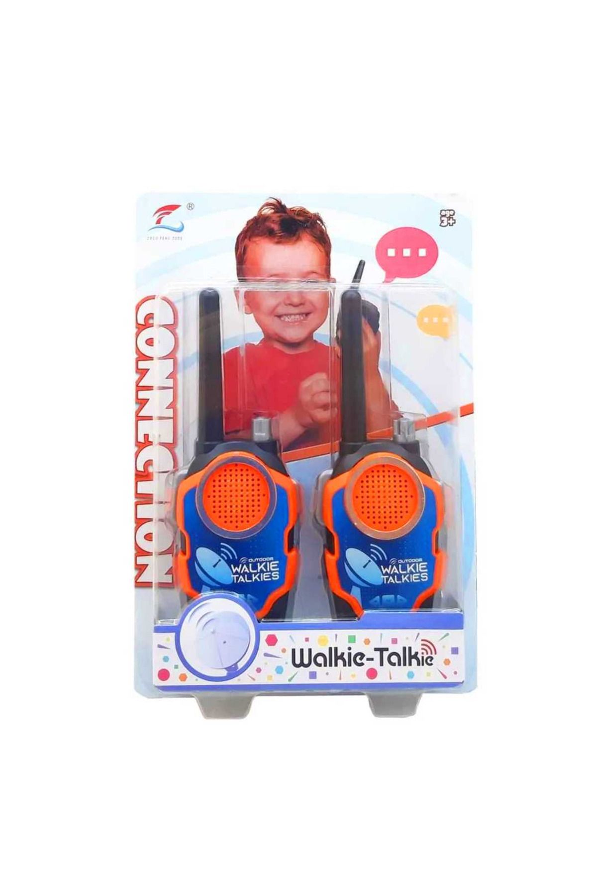 PASİFİK OYUNCAK cWALKİE TALKİE TELSİZ 2289 SESLİ PİLLİ 3+