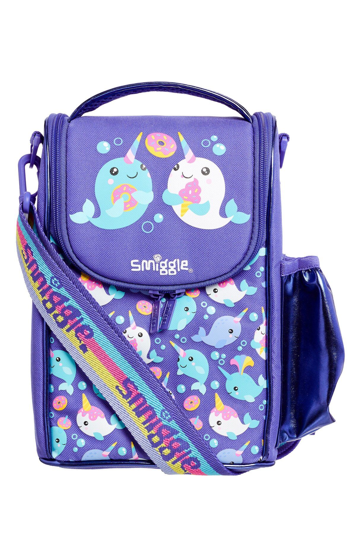 SMIGGLE Unicorn Yunus Detaylı Kayışlı Yemek Çantası Lauchbox