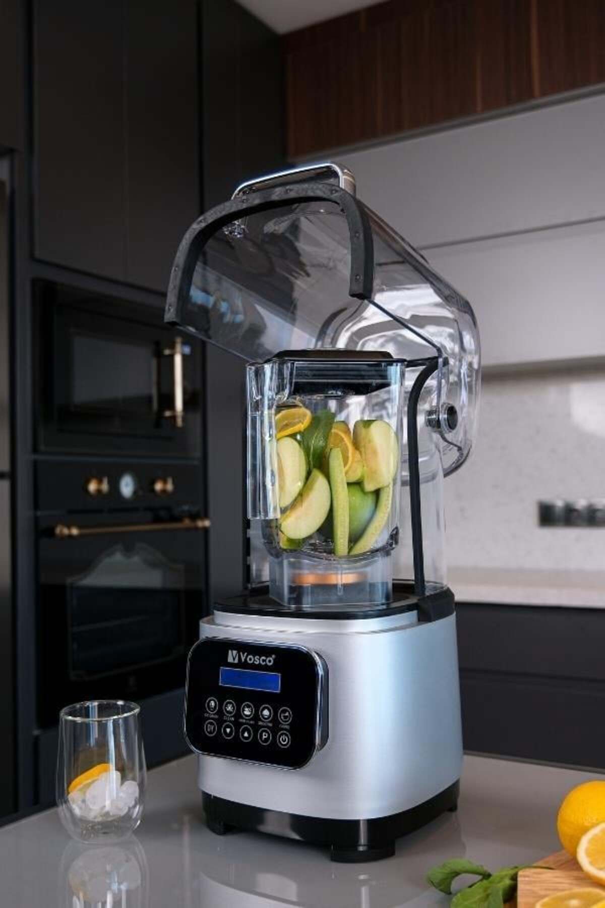 Galleyz Bar Blender Pro Kapaklı 2 Lt Buz Kırıcılı 2200W