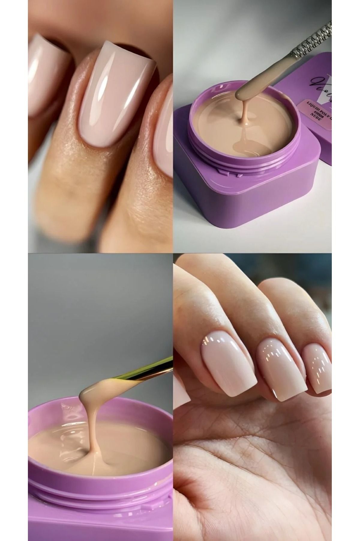 VIOLA BEAUTY Liquit Poly Gel - Akışkan Formül 50 ml