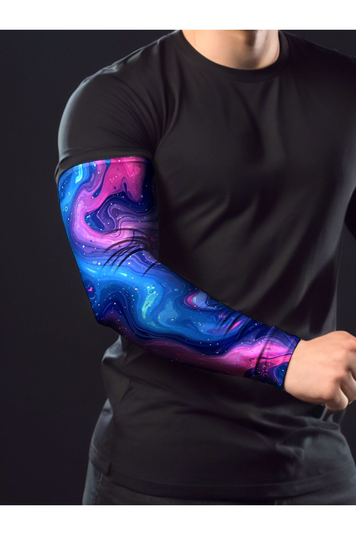 buffed Space Oyuncu Sporcu Kolluk Gamer Sleeve Buffed