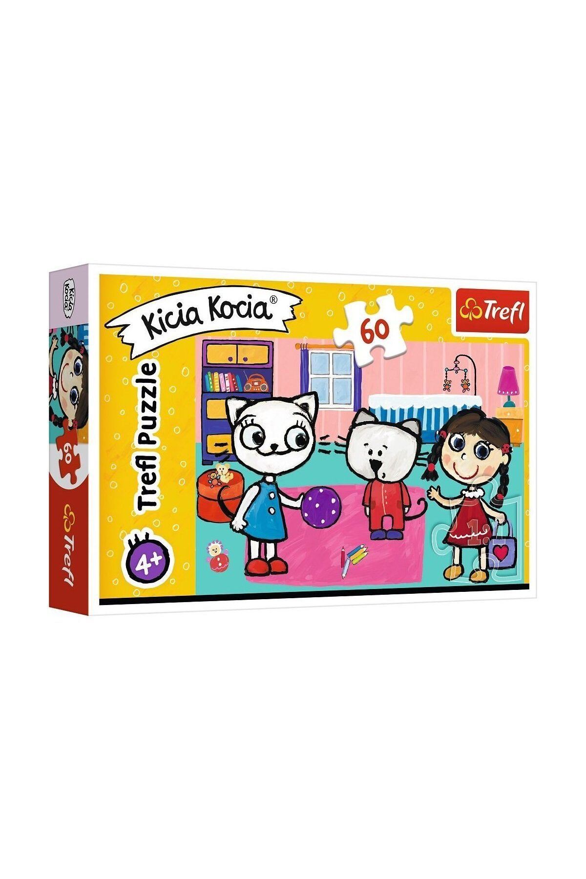 swilex 17343 Trefl/60 PUZZLE KİCİA KOCİA KİTyt CAR YAPBOZ