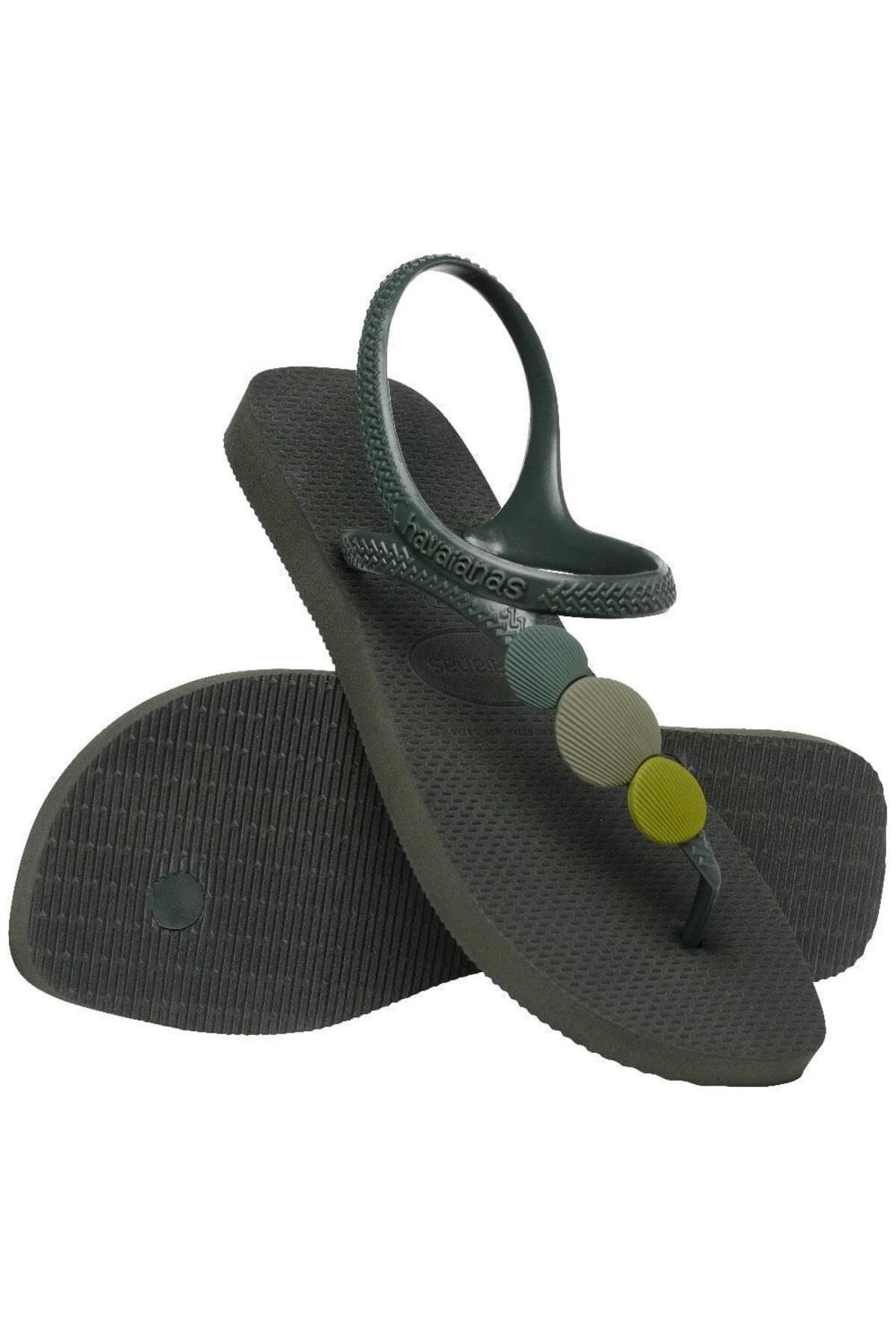 Havaianas-صندل فلاش أوربان بلس للنساء - كاكي 4