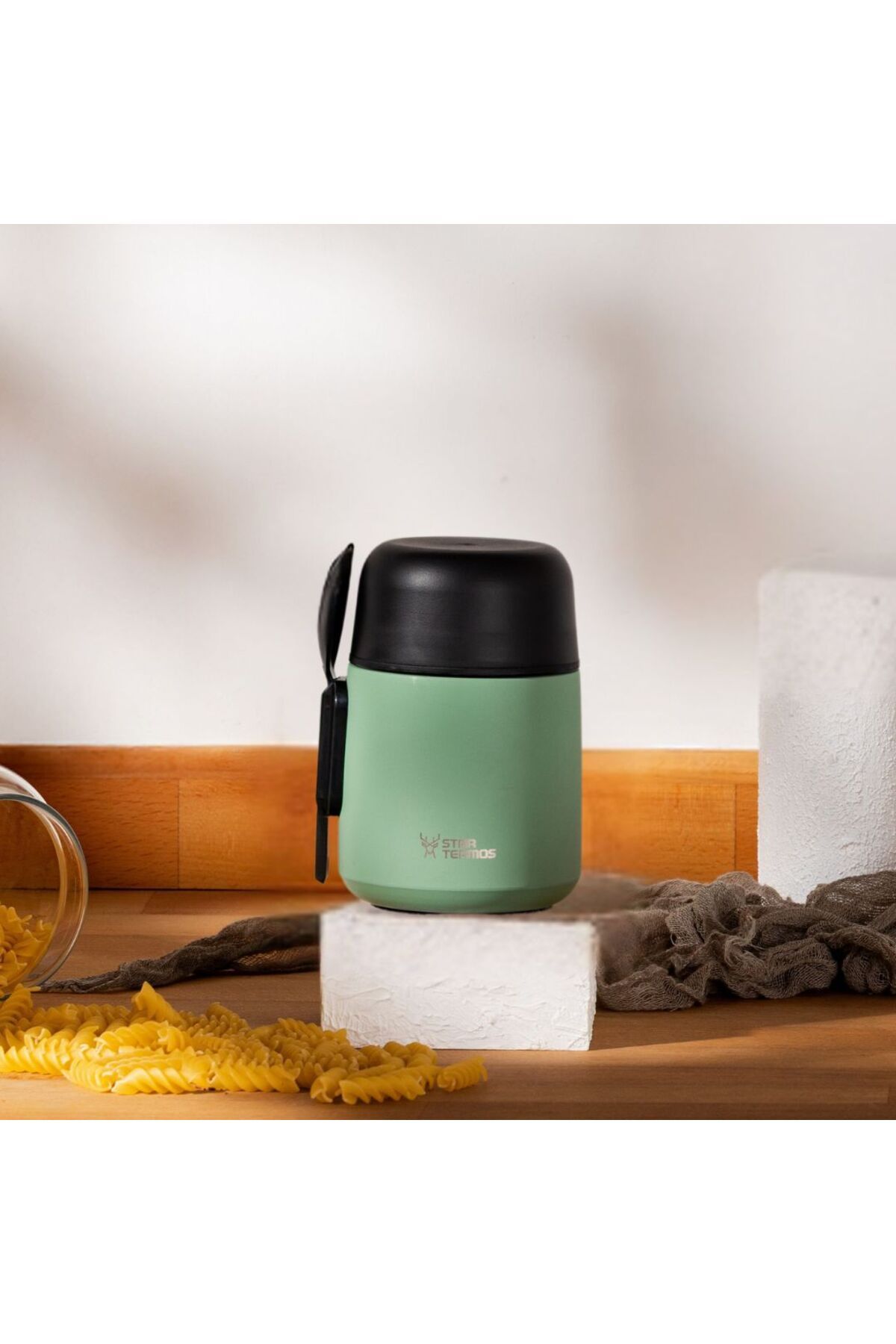 Star Termos Thermbox 500 ML Paslanmaz Çelik Yemek Termosu | Bebek mama ve yemek termosu