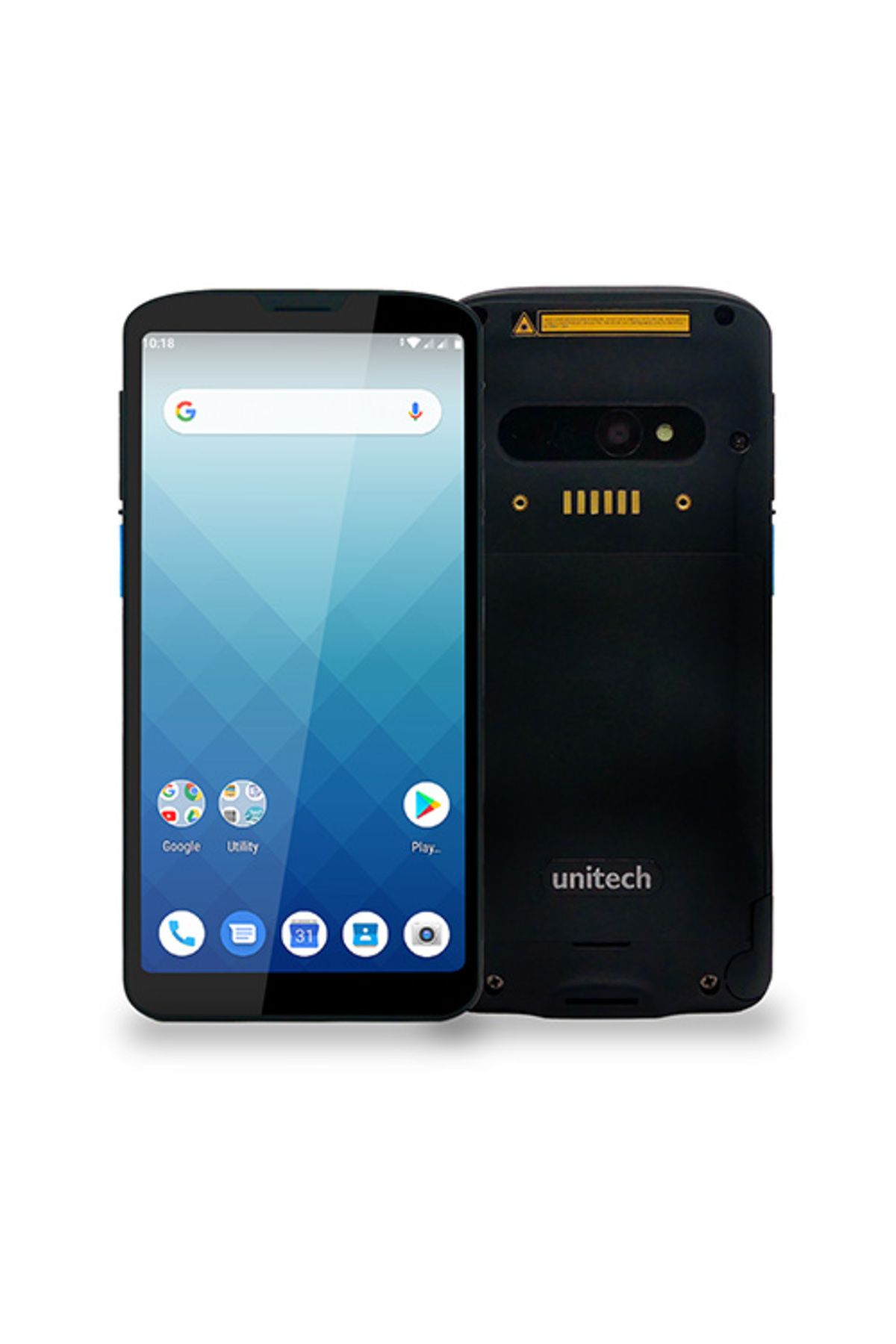 UNITECH Unıtech Ea630t Rugged Smartphone 4G 2D Barcode Scanner Wıth Laser