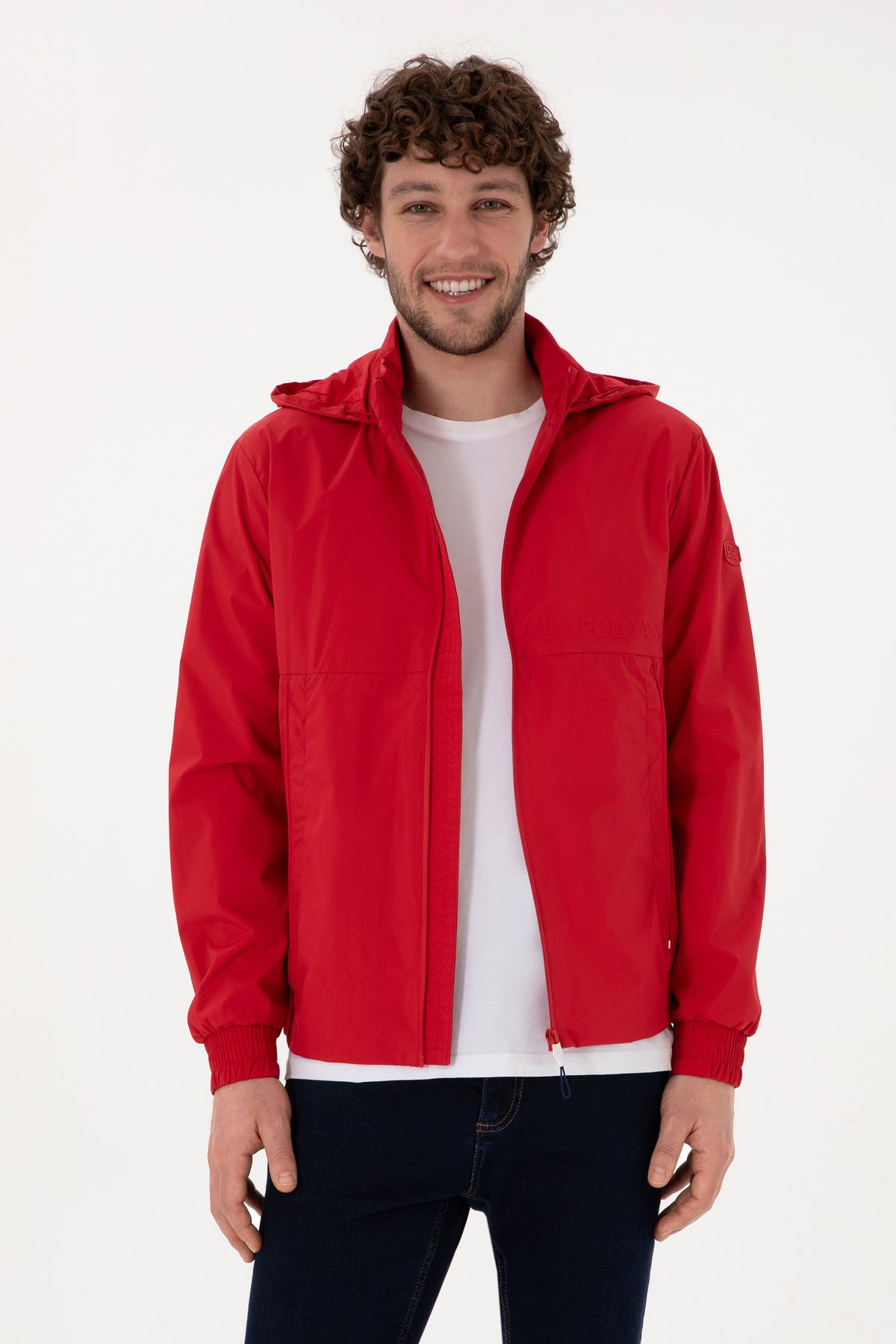U.S. Polo Assn. Erkek Kırmızı Mont 50299385-VR030