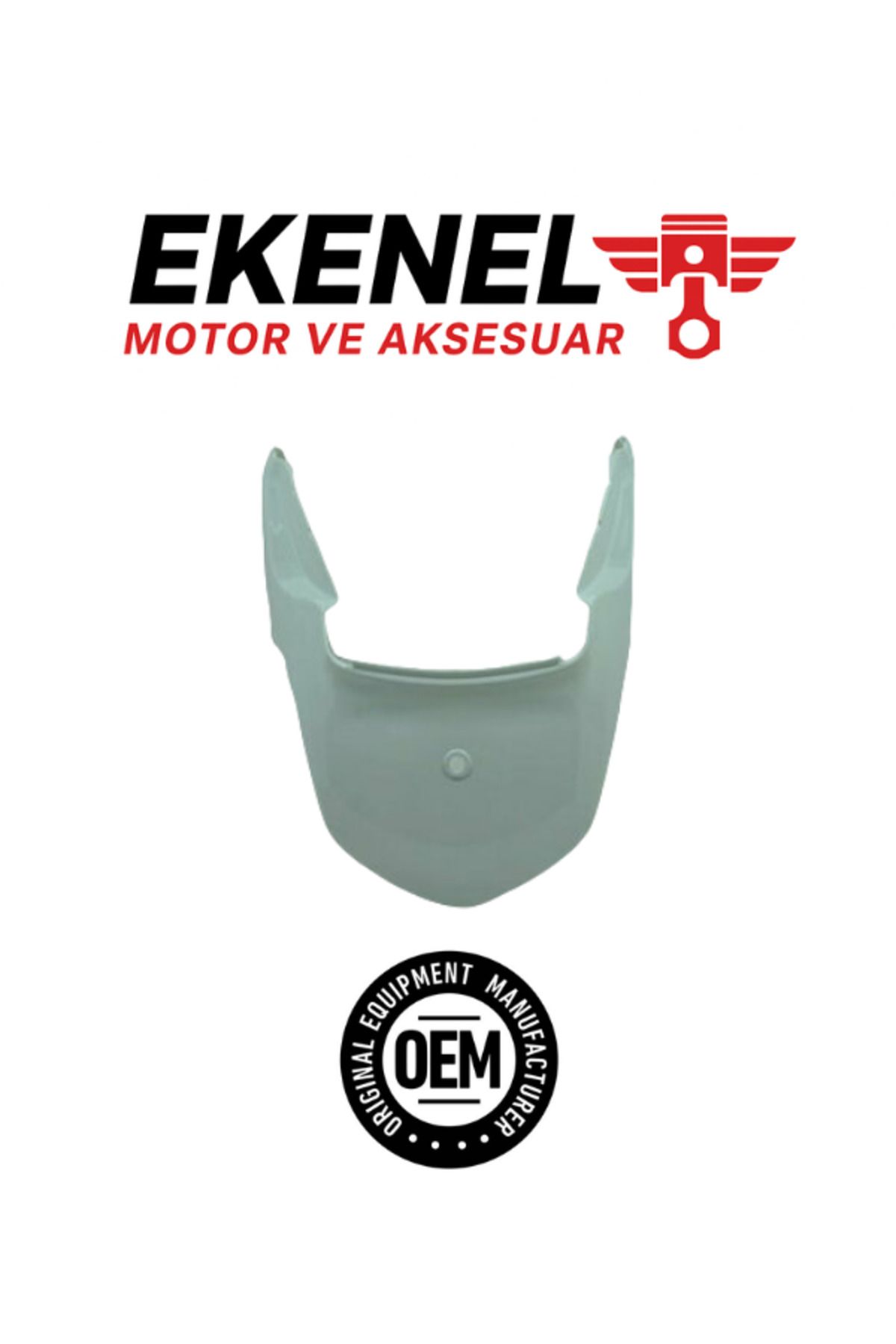 OEM Honda Spacy 110 Stop Üst Parça Beyaz OEM
