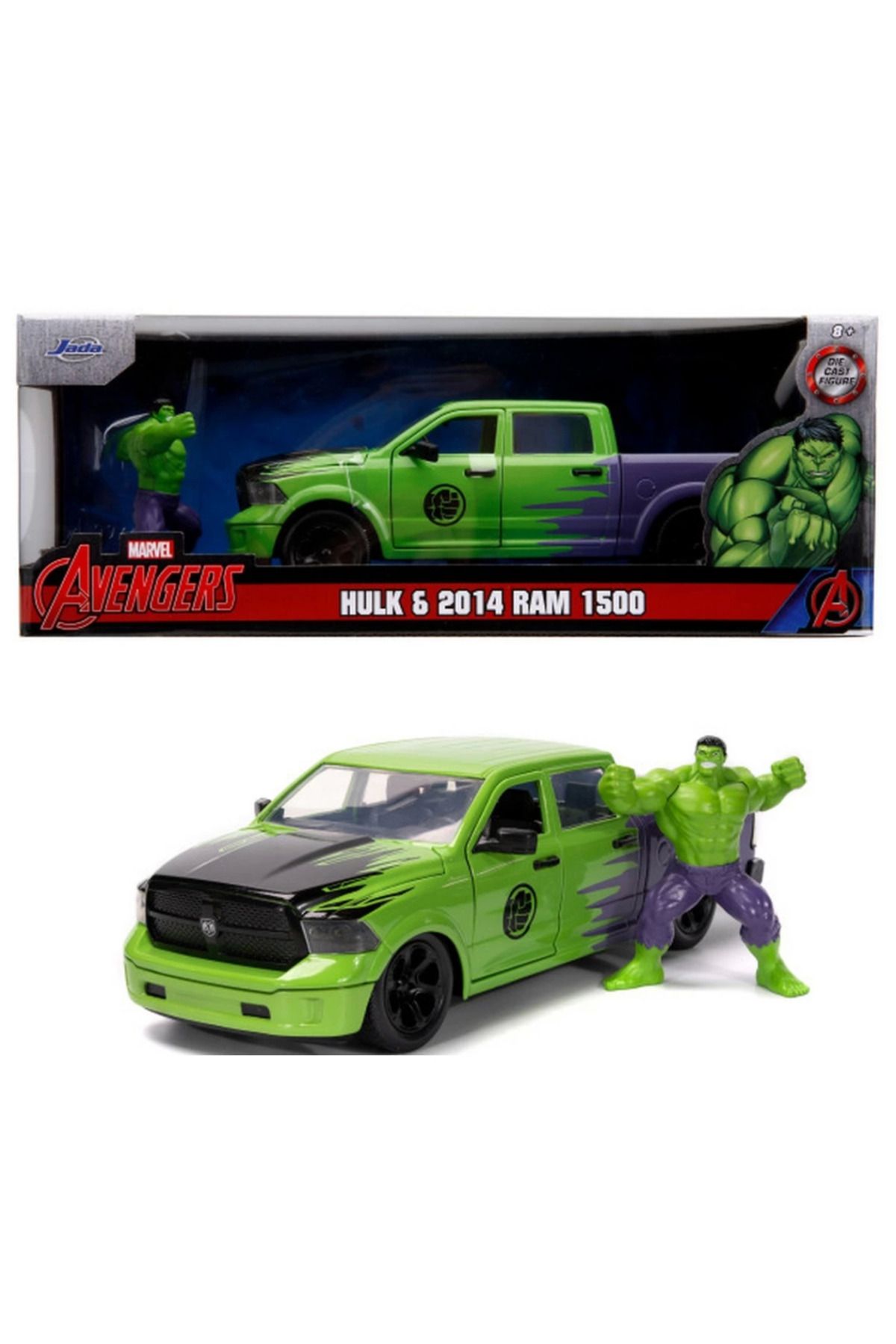 NW NessiWorld Nessiworld Jada 1/24 Marvel Hulk 2014 RAM