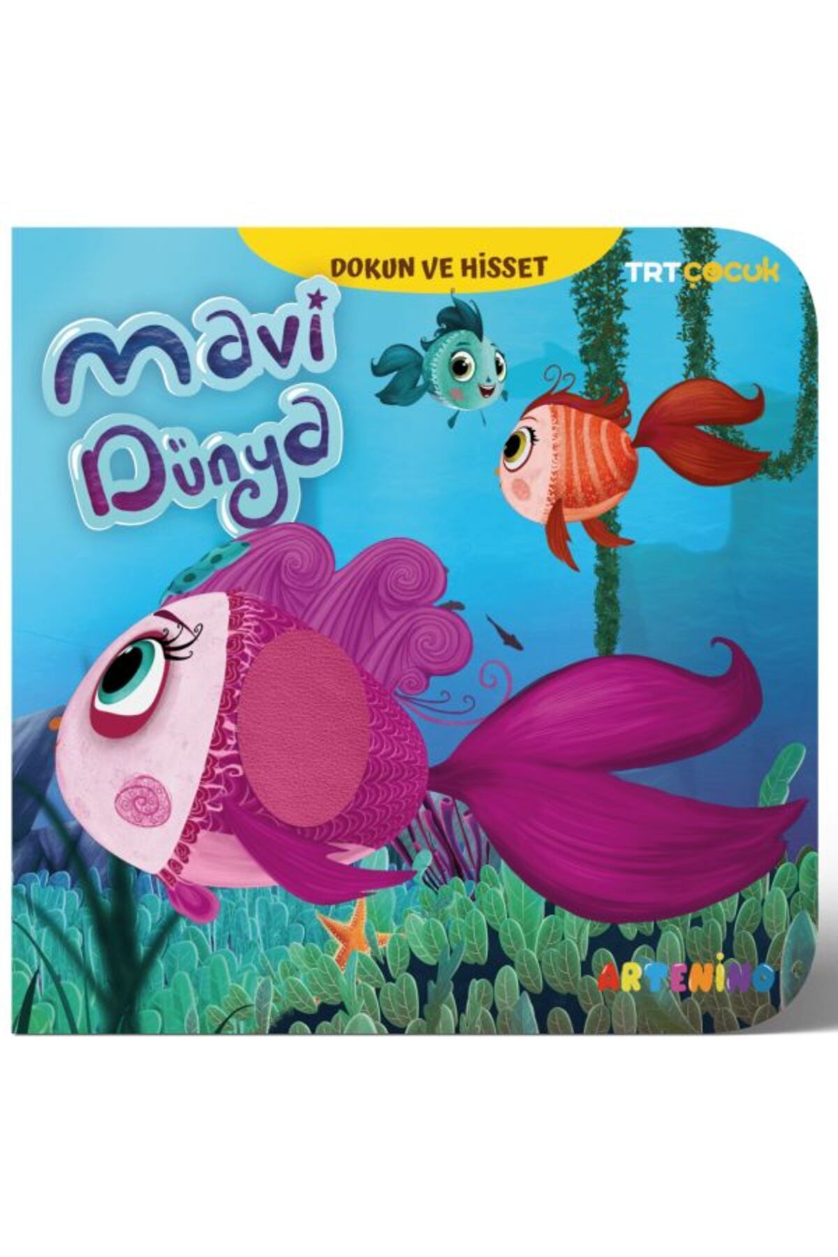 Destek Yayınları Mavi Dünya - Trt Çocuk Dokun ve Hisset Kitap