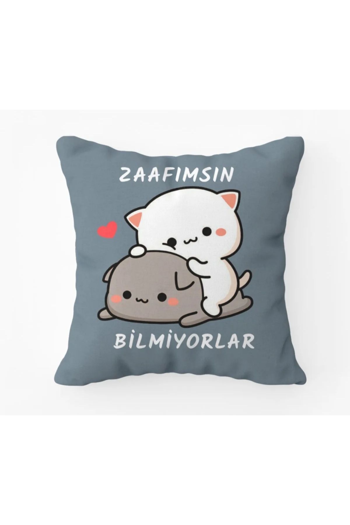 KOLEKTİF ZAAFIMSIN BİLMİYORLAR, PELUŞ YASTIK,MİNİK DEFTER