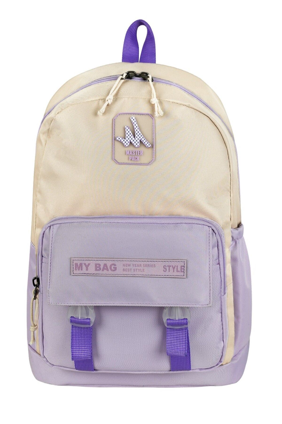 ms mixxstore Saten Su İtici Kumaş Unisex Büyük Boy Laptop ve Sırt Çantası