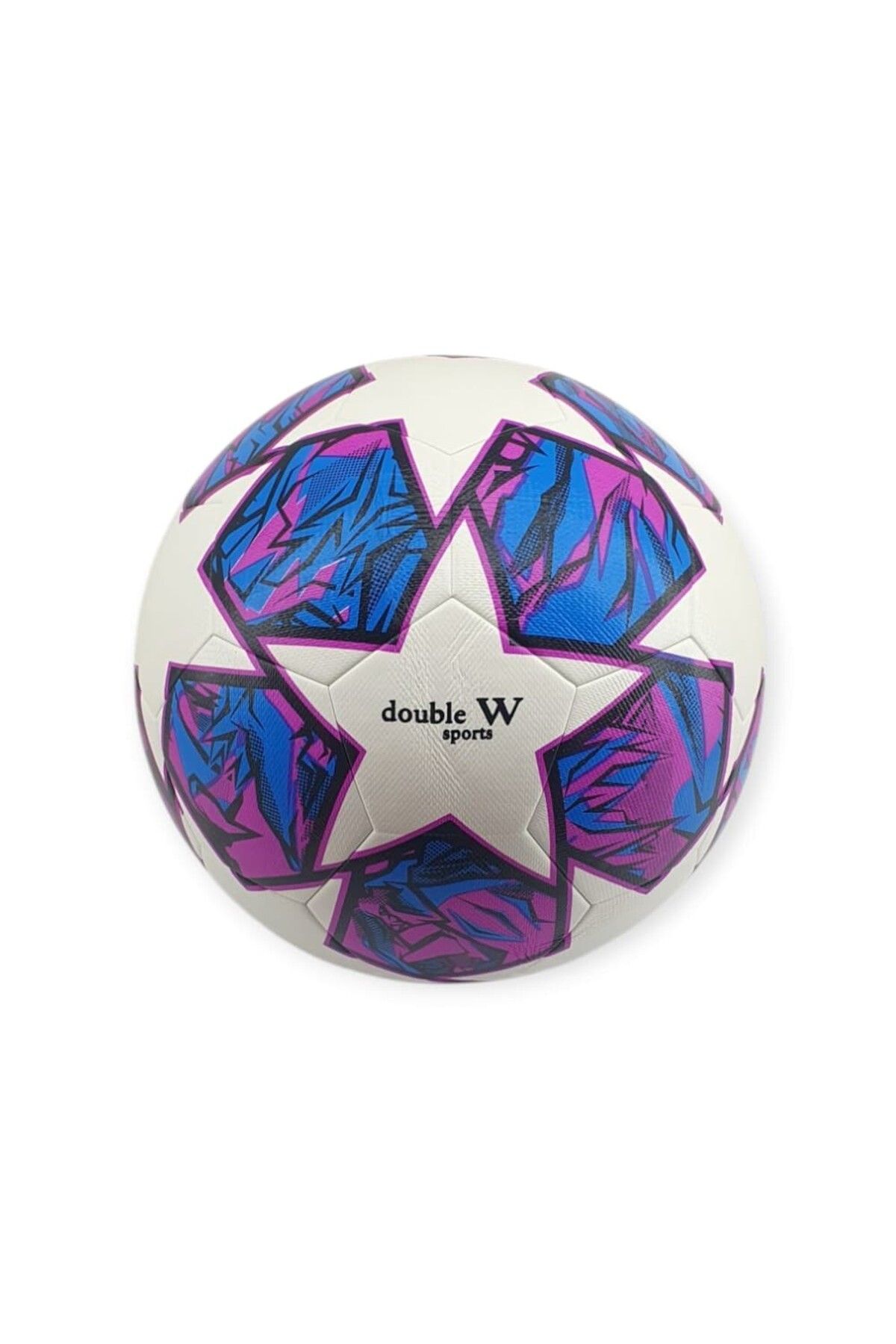 NEZADE STORE Futbol Topu Mikro Dikişli 420 gr No:5 - FB-710-MOR (Lisinya)