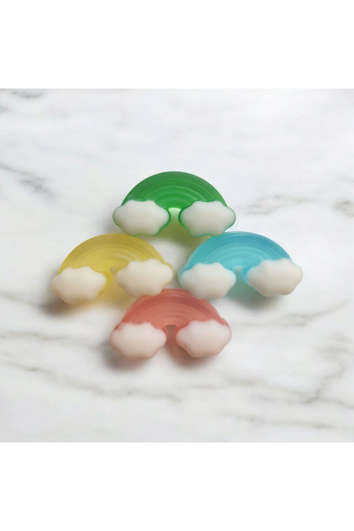 Selikopiti Soap Çocuklar İçin Gökkuşağı Sabun Seti - 4'lü Paket - Hassas ciltler için
