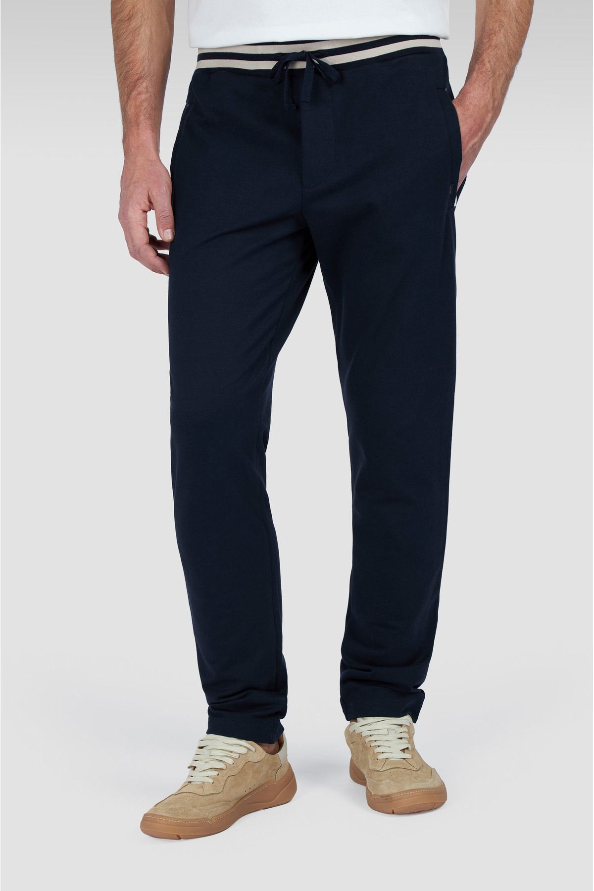 PAUL&SHARK COTTON LYOCEL TROUSER