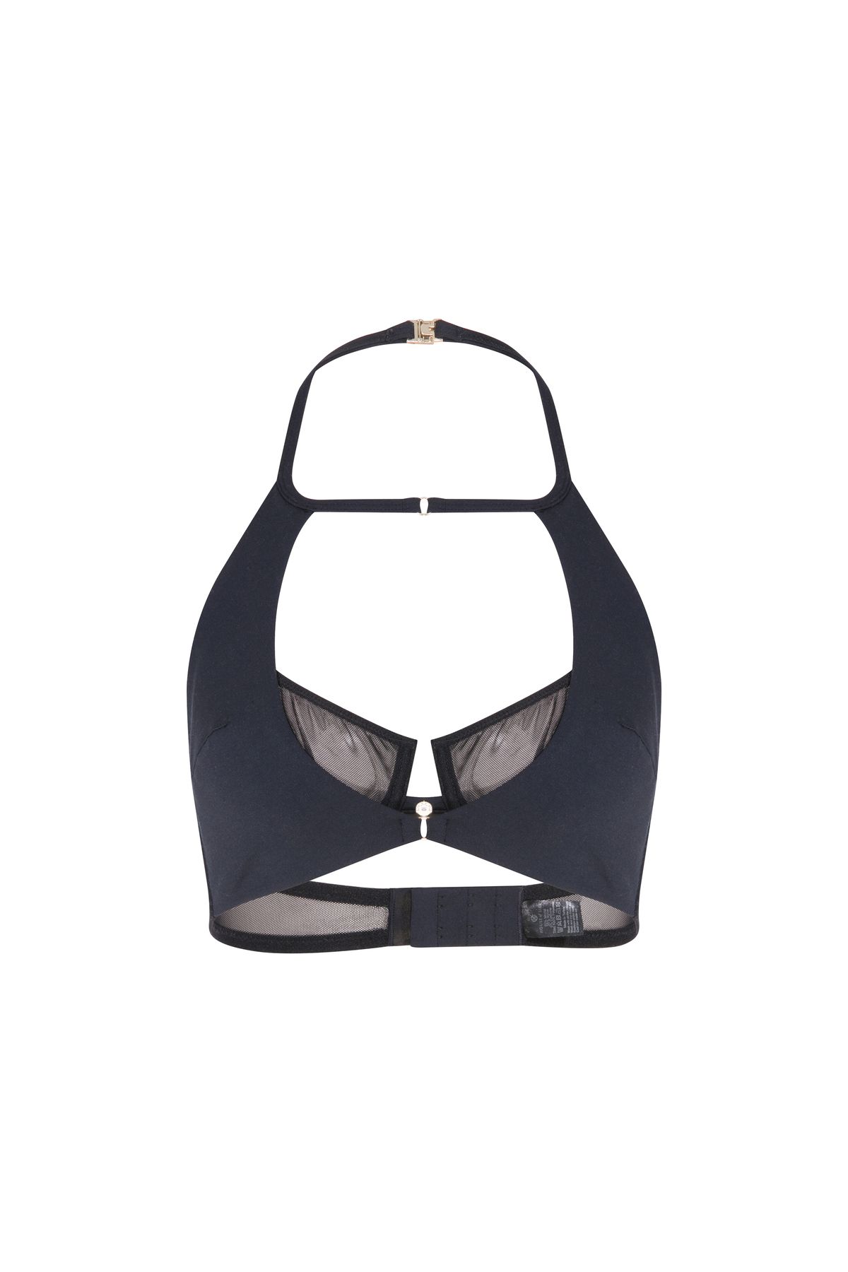 House of Silk Judith halter Yaka Sütyen Siyah