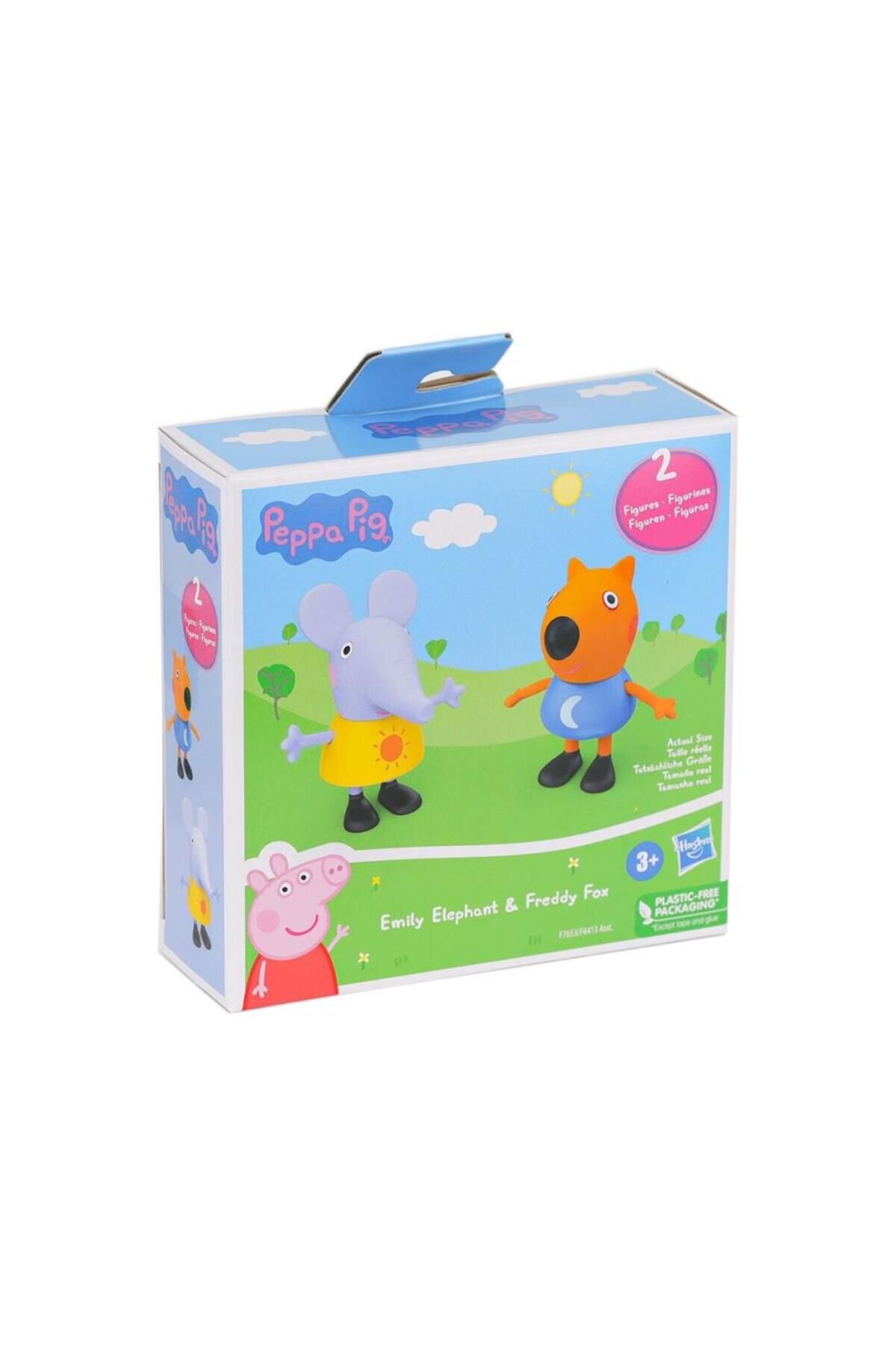 NW NessiWorld Nessiworld F6413 Peppa Pig Peppanın En İyi Arkadaşları Oyun Seti +3 yaş