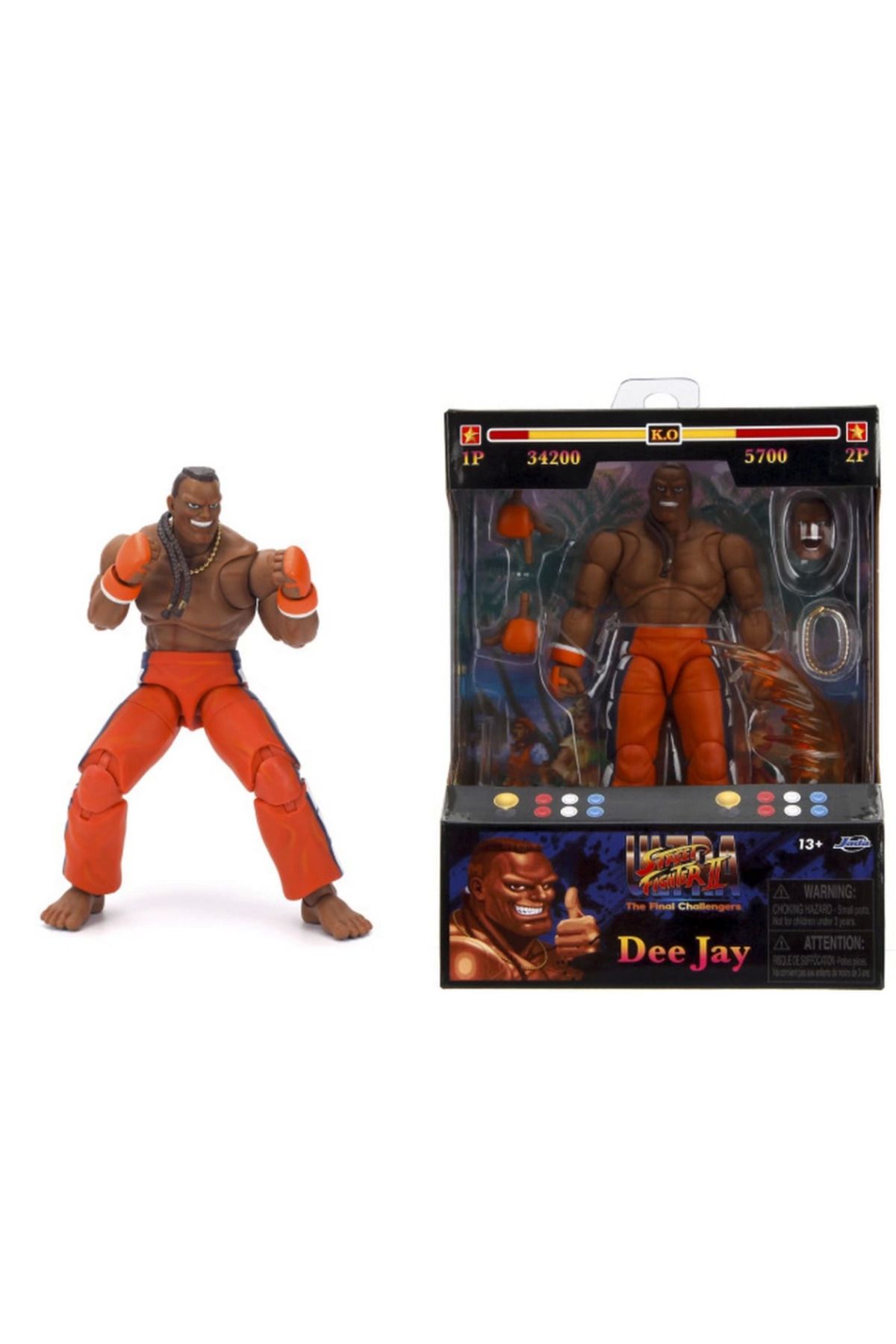 NW NessiWorld Nessiworld Jada Street Fighter ll Dee Jay Figür