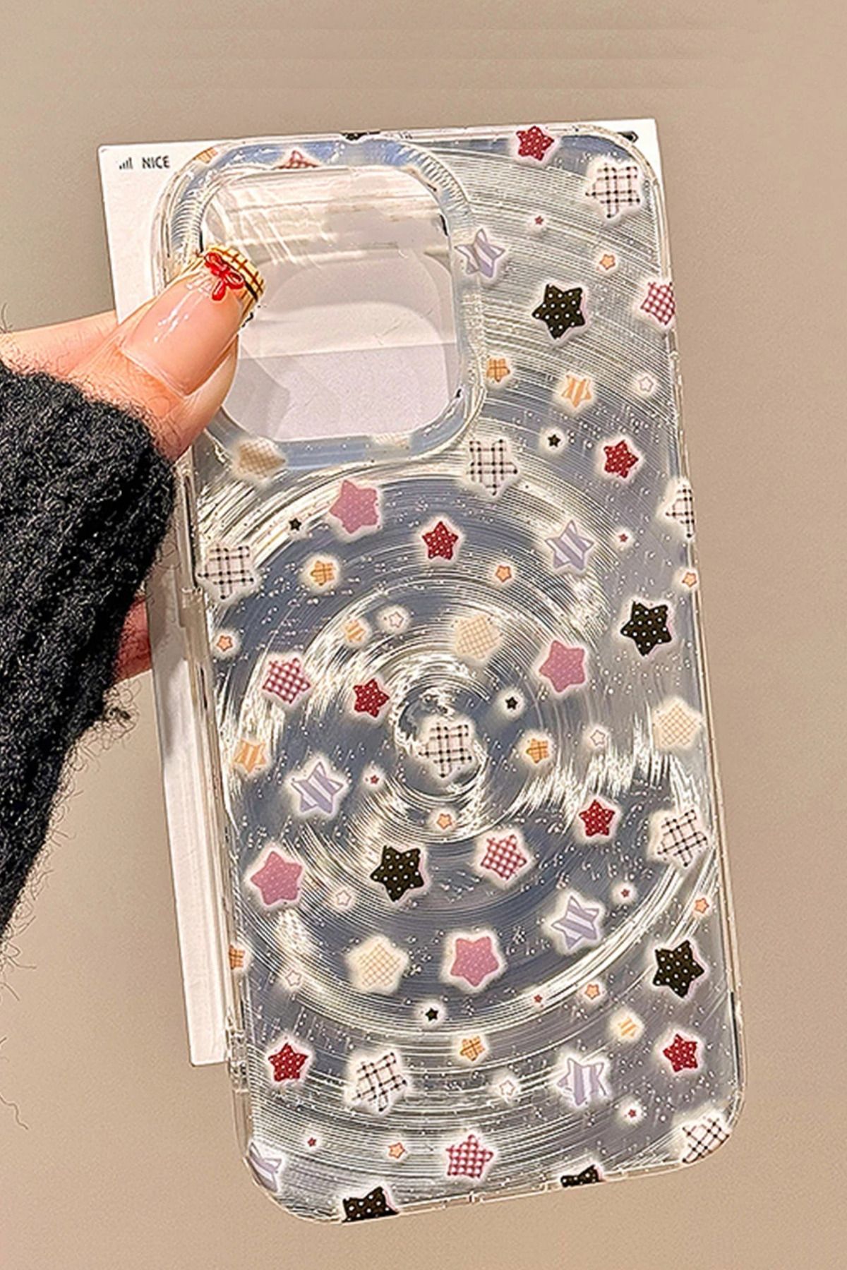EWEC iPhone 13/14 Şirin Ins Style Modern Premium Telefon Kılıfı