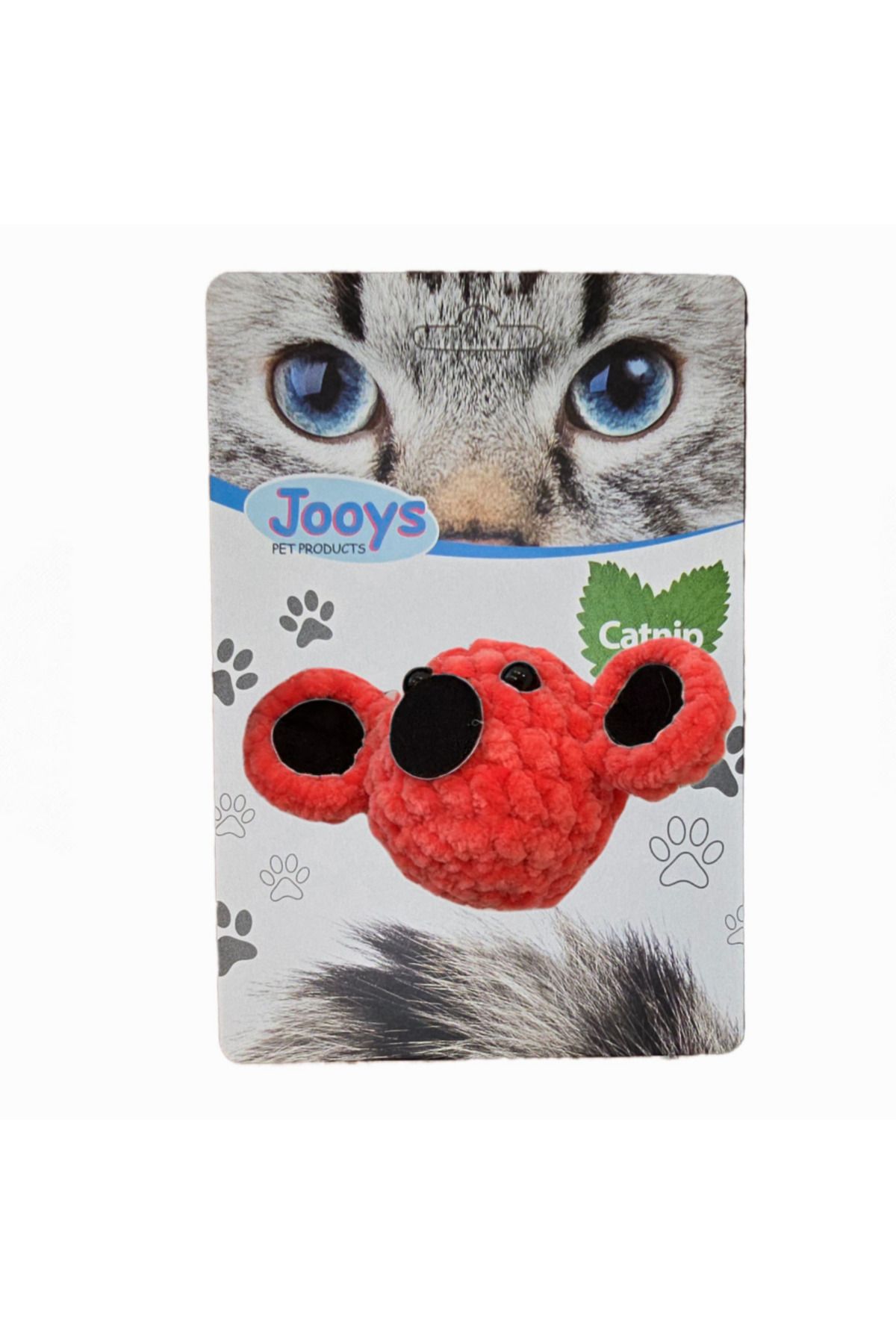 Jooys Catnip'li Kadife Koala Kedi Oyuncağı Pembe