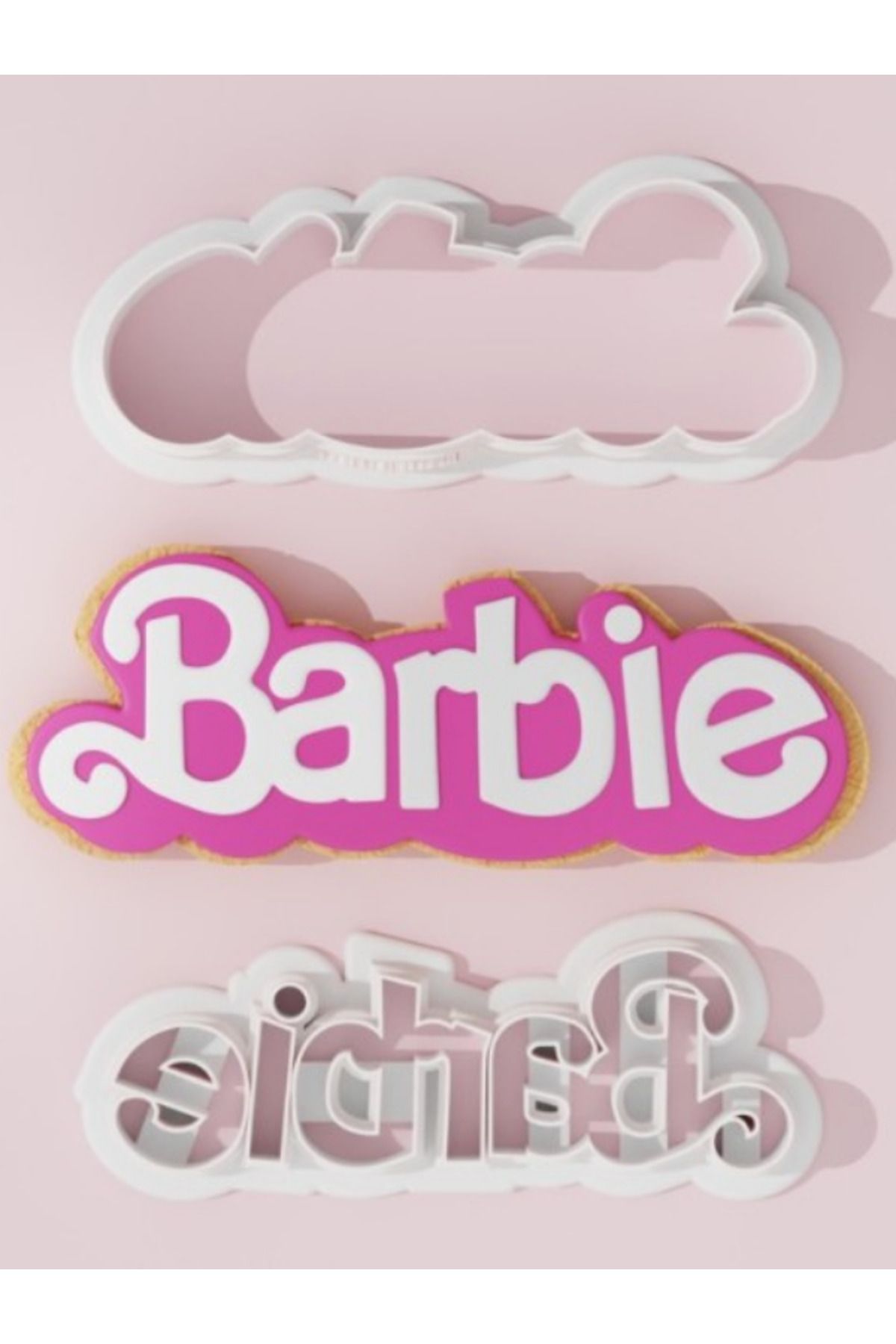 Muhcu Home Barbie Kurabiye Kalıbı ve Şeker Hamuru Kalıbı