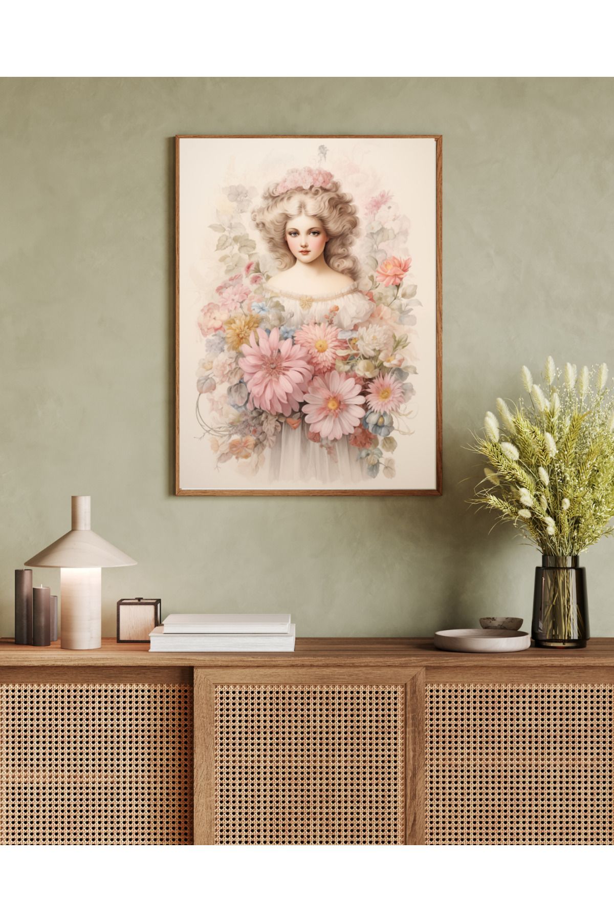 woodhomeworks tek parça salon ofis dekor tablo
