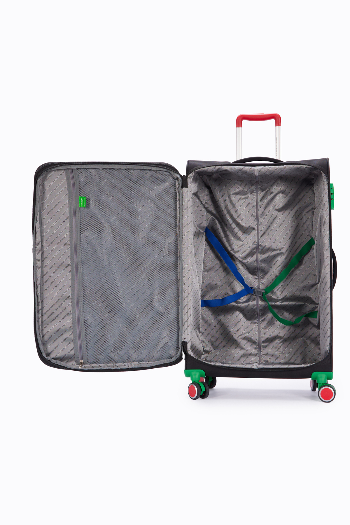 United Colors of Benetton  Ultra Light Kumaş Orta Boy Valiz BNT2800 - Görsel 3