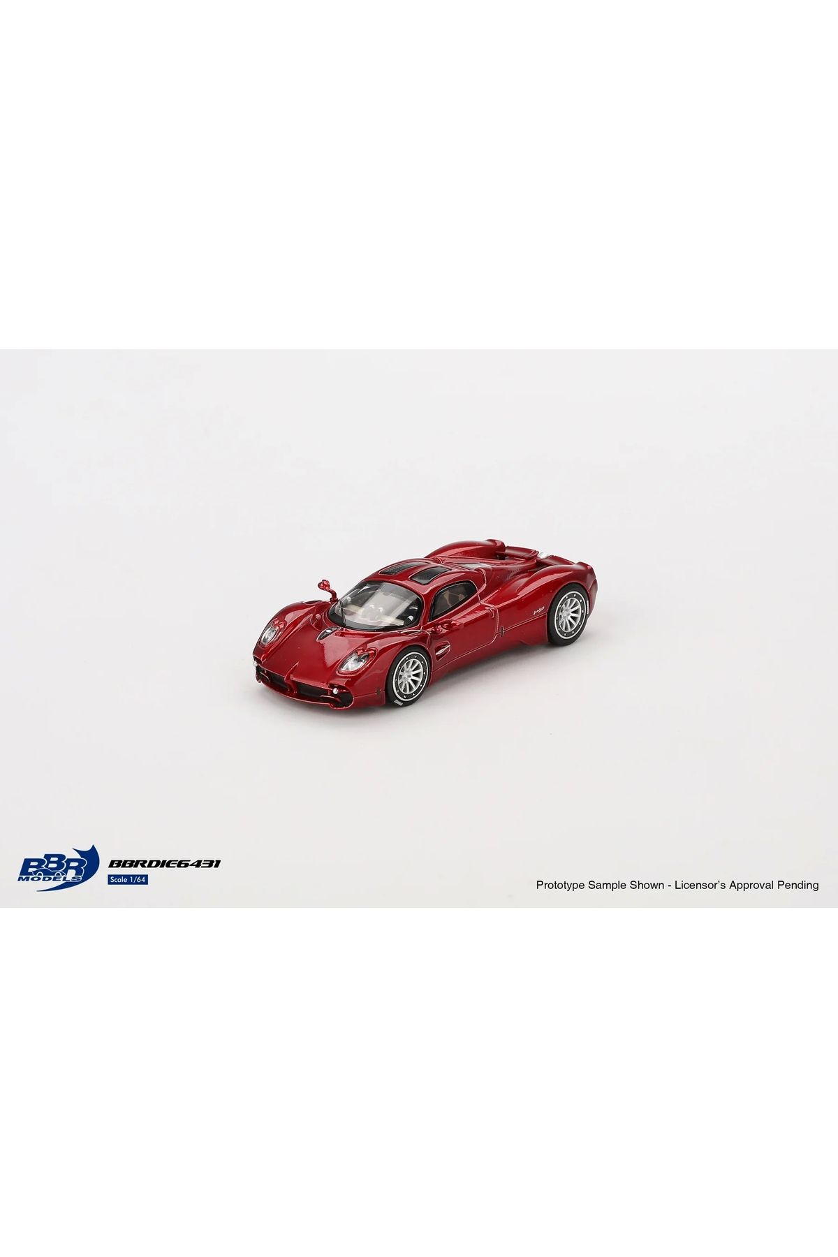 mini gt 1/64 BBR Pagani Utopia Dubai Red