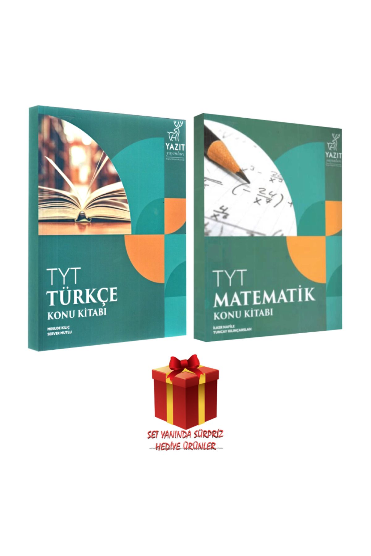 Yazıt Yayınları TYT Türkçe Konu Kitabı+ TYT Matematik Konu Kitabı+ Sürpriz Hediye