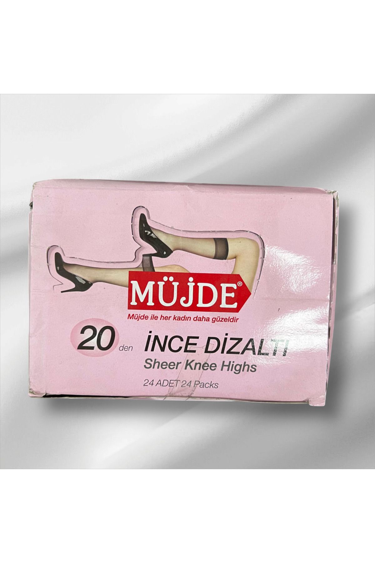 Butik Kadın İnce Diz altı Çorap