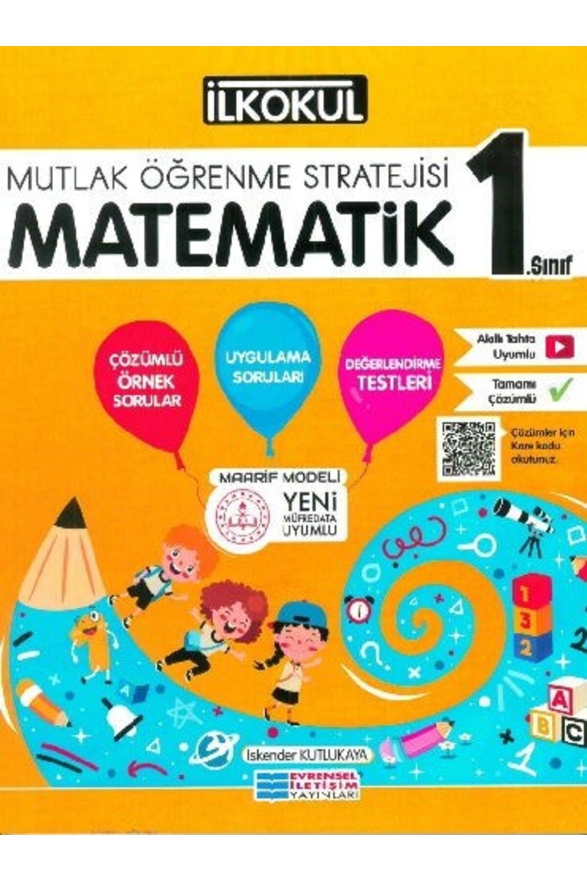 Ankara Kitap Merkezi 1.Sınıf Matematik Mutlak Öğrenme Stratejisi Kitabı Evrensel İletişim