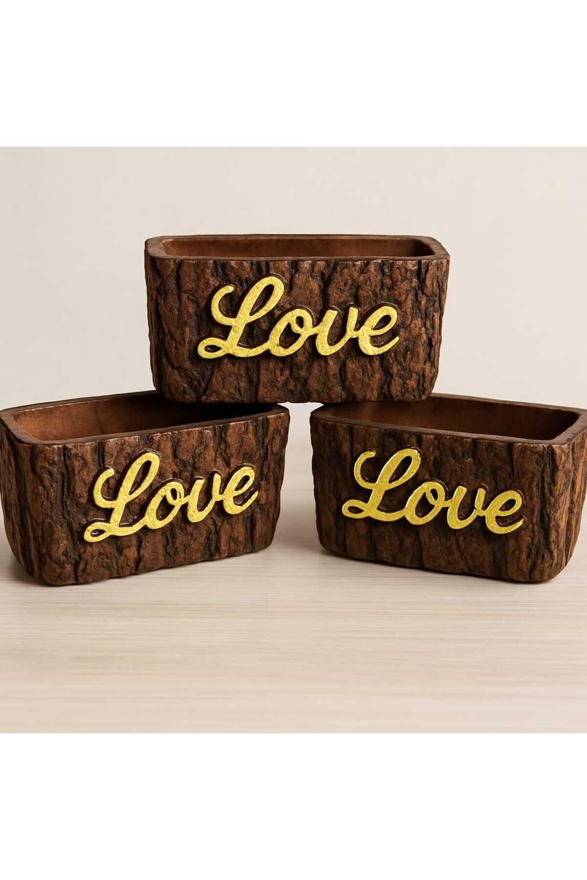 Home Dekoratif Love Saksı