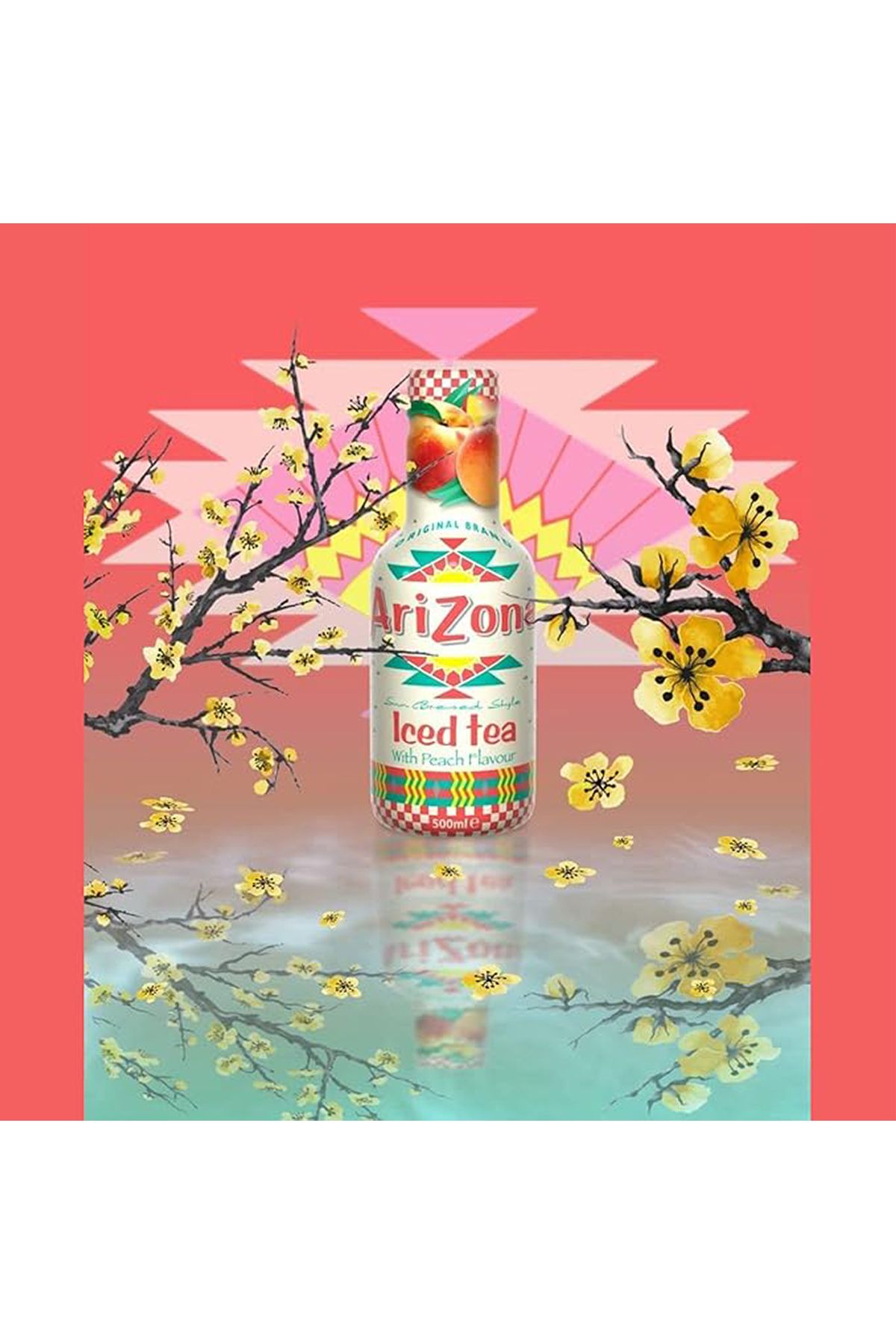 Transmed Arizona Iced Tea with Peach Flavor 450ml 3'lü - Soğuk Çay