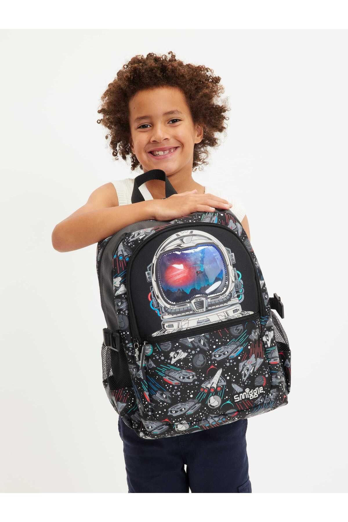 SMIGGLE-حقيبة ظهر كلاسيكية مثبتة من رائد الفضاء إكليبس 3