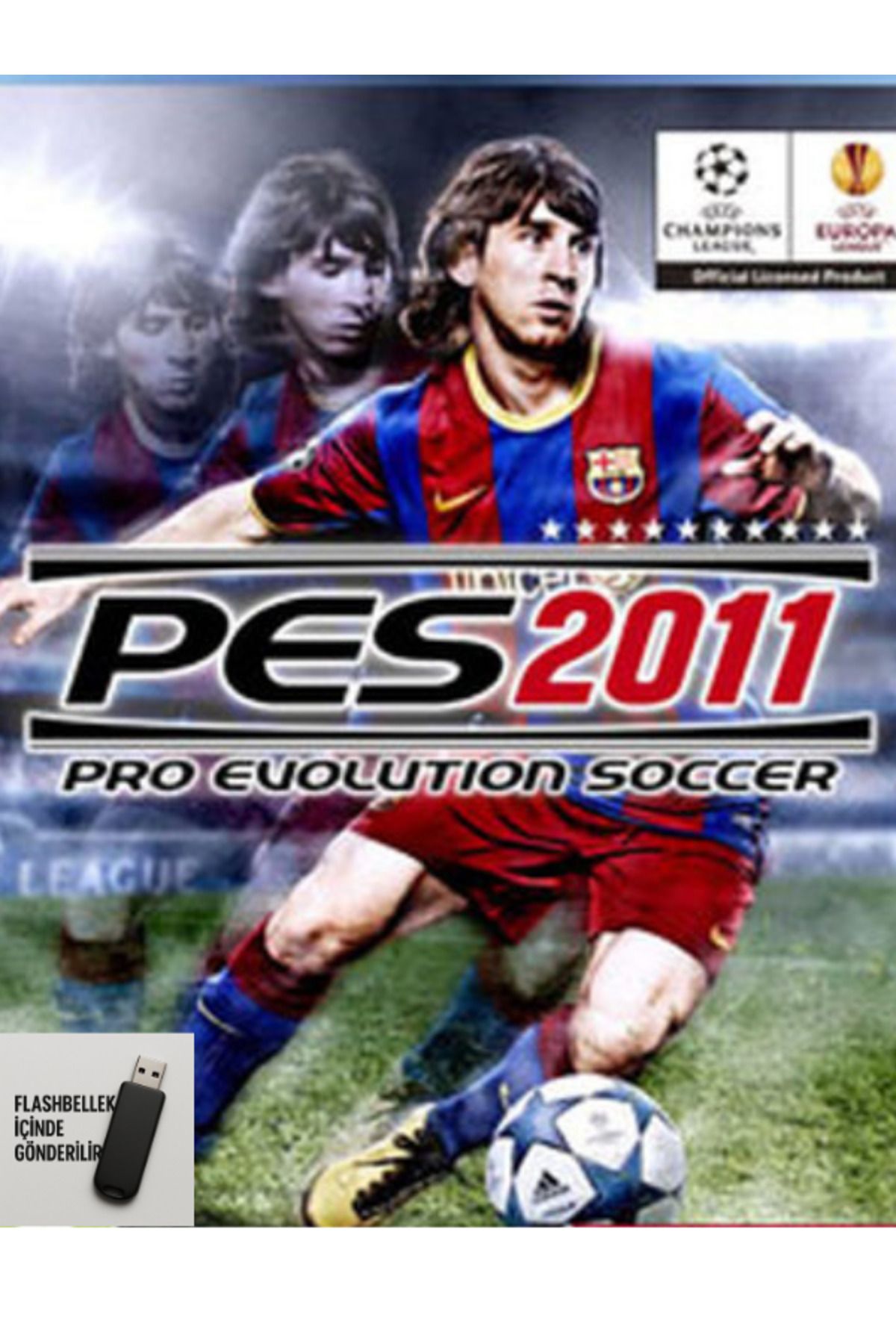 Tigdes 🎮 PES 2011 Full Türkçe PC Oyunu | Kuruluma Hazır Flash Bellek | Windows Uyumlu Futbol Deneyimi