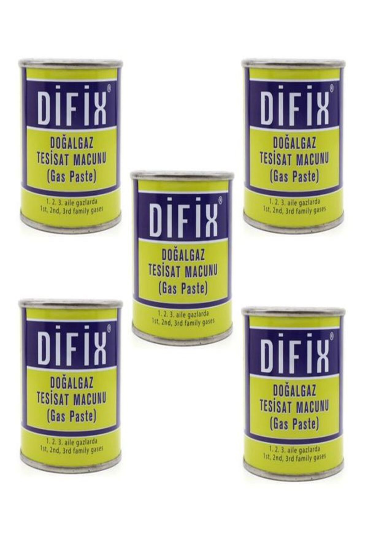DİFİX DOĞALGAZ MACUNU 350 GR 5 ADET