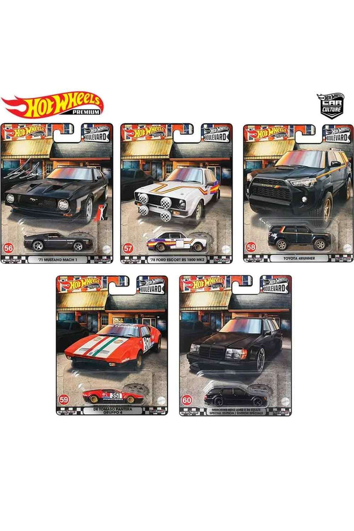 HOT WHEELS 2022 Boulevard - Mix M 5'li Set