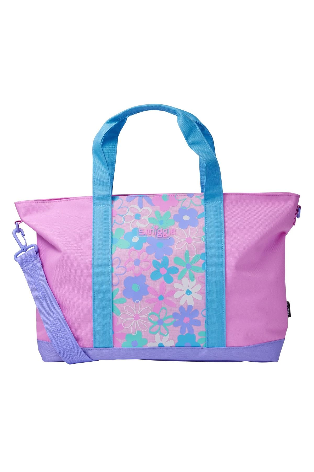 SMIGGLE Çiçekli Ayarlanabilir Omuz Askılı Çok Amaçlı Çanta