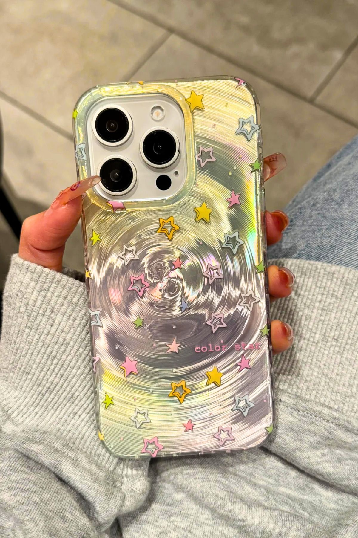 EWEC iPhone 13/14 Şirin Ins Style Modern Premium Telefon Kılıfı