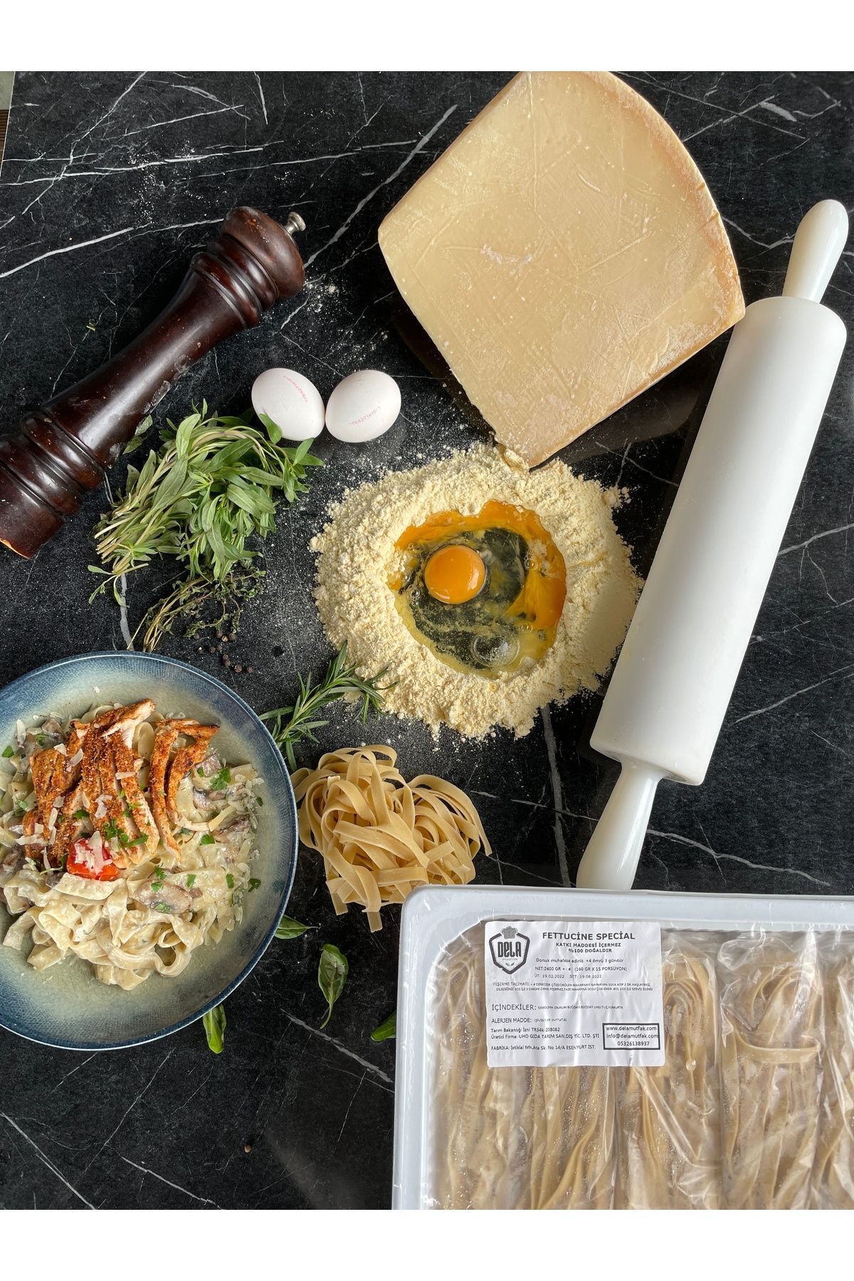 DELA MUTFAK FETTUCİNE 1600GR