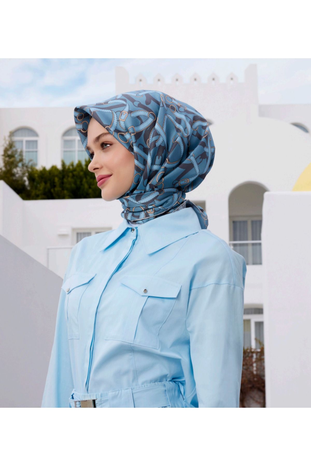Belli 31 Belli Twill İpek Eşarp 4125D