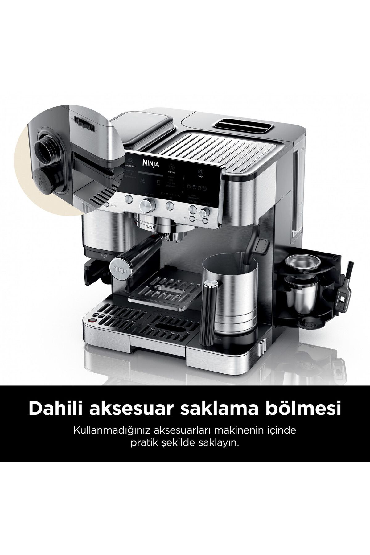 NINJA-Luxe Café Premier Espresso Machine 8