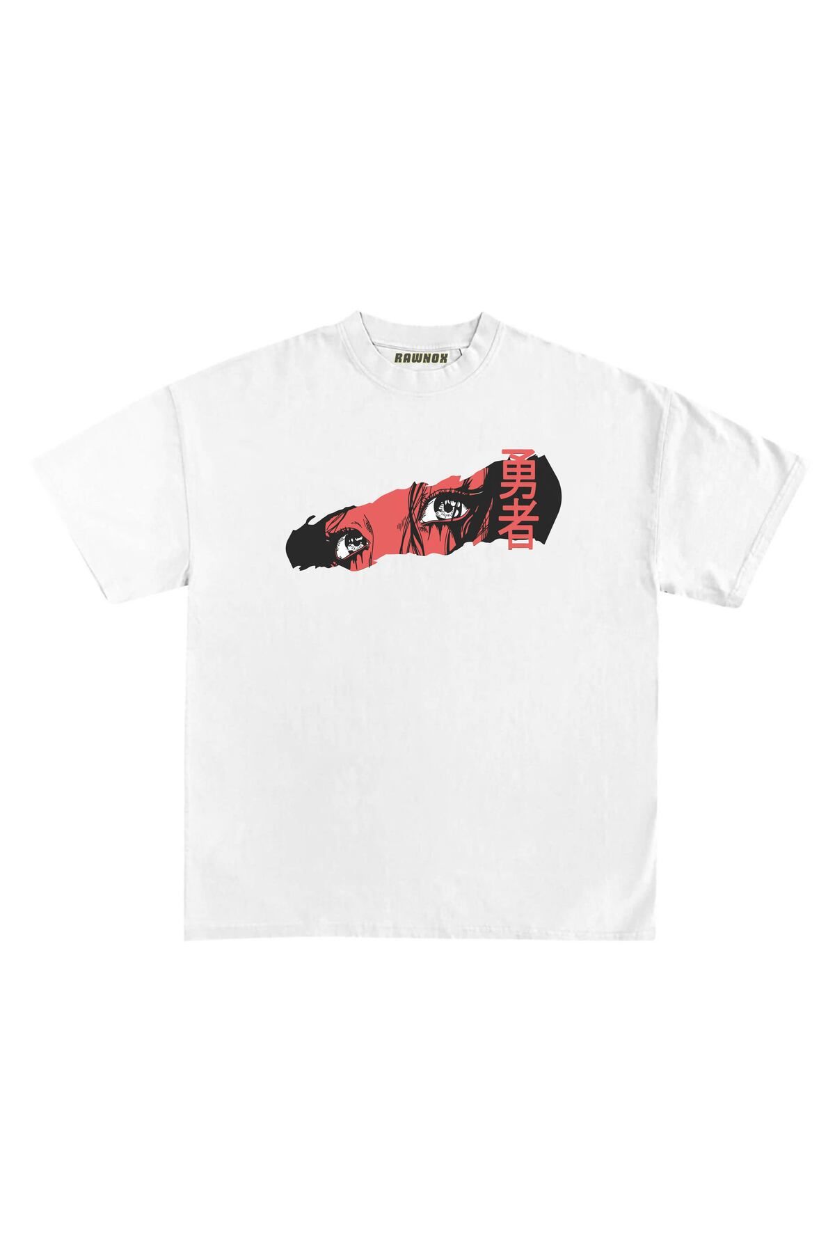 RawNox Unisex Bol Kalıp Anime Girl Baskılı Tshirt