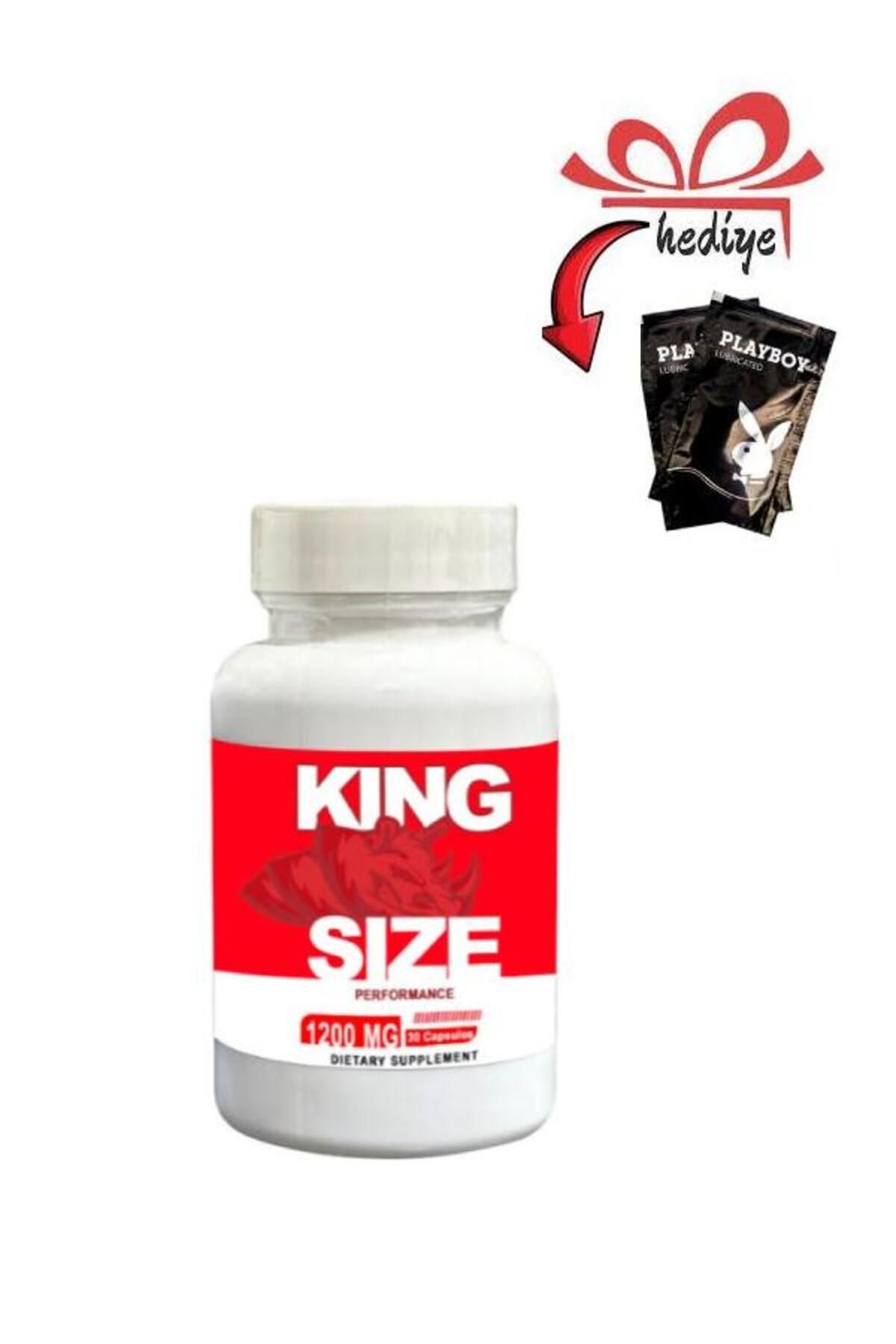 X-One King Size Erkek Performans Geliştirici Takviye edici 30'lu + Kayganlaştırıcı Jelle