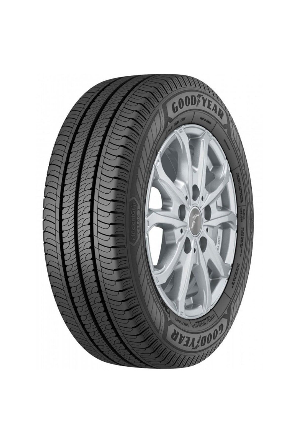 Goodyear Efficientgrip Cargo 2 225/55r17c 104/102h Hafif Ticari Yaz Lastiği (ÜRETİM YILI: 2024)